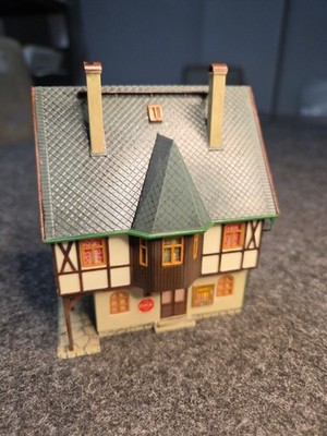 Auhagen HO 12343 Half Timbered House With Convenience  Store Fully Assembled 