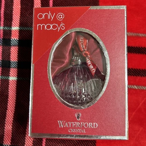 *NEW* Waterford Crystal Christmas Ornament 2013 LISMORE DIAMOND Ball New in Box