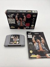 Thumbnail of ebay&reg; auction 168166827612 | WWF War Zone (Nintendo 64) CIB OVP