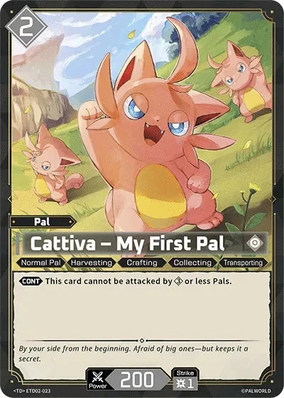 Cattiva - ETD02-023 - NM - Palworld - Image 1 of 1