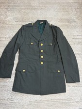 Vtg 1981 US Army AG-344 Class 3 Dress Green Uniform Coat Jacket 38R Very Nice