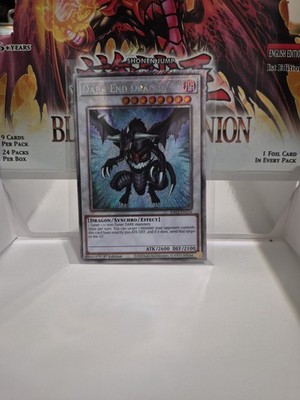 Dark End Dragon (Platinum Secret Rare) RA03-EN216 Quarter Century Bonanza 1st...