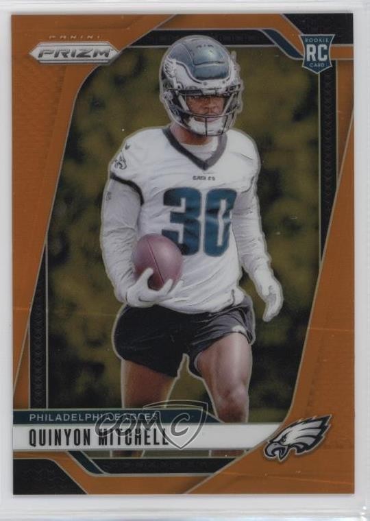 2024 Panini Prizm Rookies Orange Prizm 134/249 Quinyon Mitchell #381 1o64