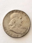 1950  Franklin Silver Half Dollar
