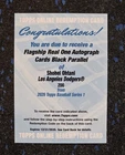 2026 TOPPS SERIES 1 BASEBALL SHOHEI OHTANI FLAGSHIP REAL ONE AUTO BLACK /10 #200