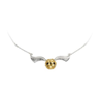 Harry Potter Halskette mit Anhänger - Der Goldene Schnatz - NEU