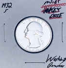 1932-S BRILLIANT UNCIRCULATED KEY DATE!  U.S. WASHINGTON QUARTER.