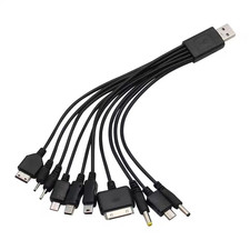 10-in-1 Universal Multi Charging Cable with 10 Ports