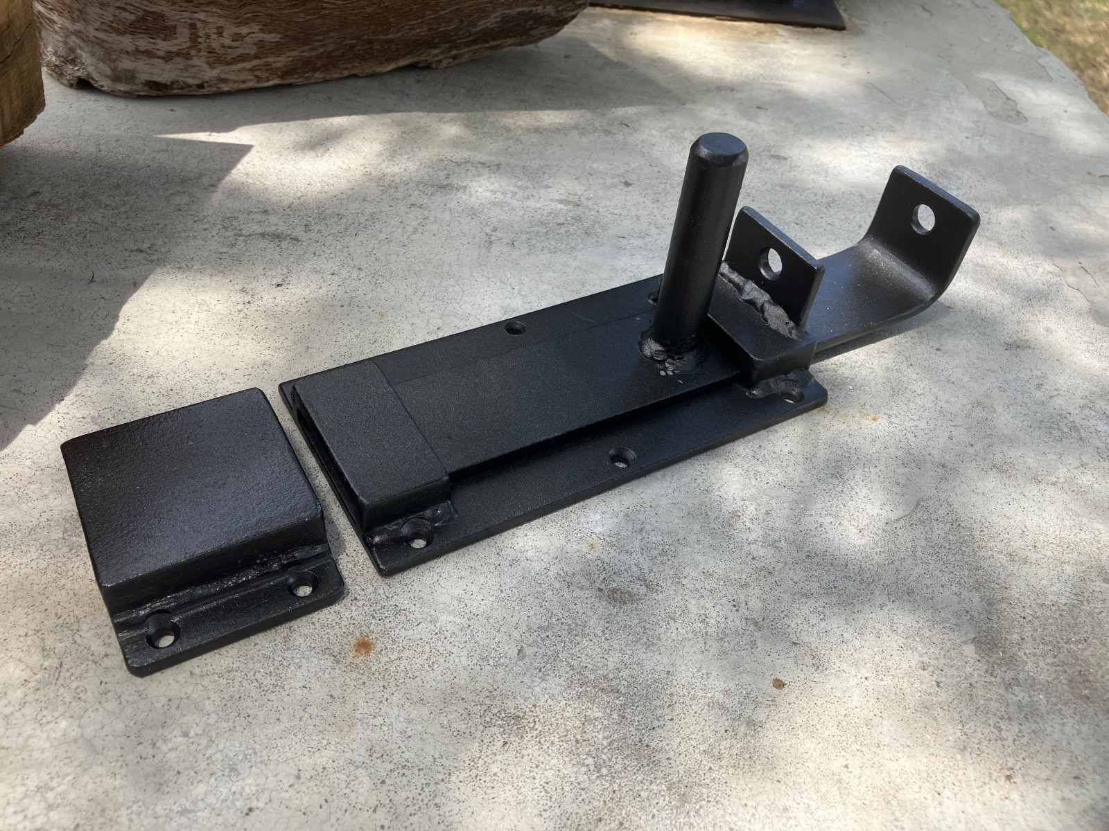 Heavy Duty 8" Sliding Latch Gate Bolt Lock Shed Barn Farm Ranch Made in America