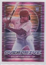 2021 Panini Chronicles Overdrive Pink Pulsar Prizm Dylan Carlson #21 0wp8