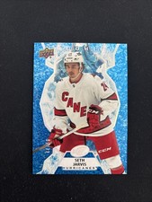 2021/22 Upper Deck Ice Rookie Seth Jarvis #150 Royal Blue /99 (RC)