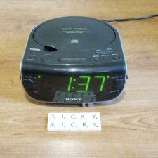 Sony Dream Machine ICF-CD814 CD Player with FM/AM Radio and Clock - Tested