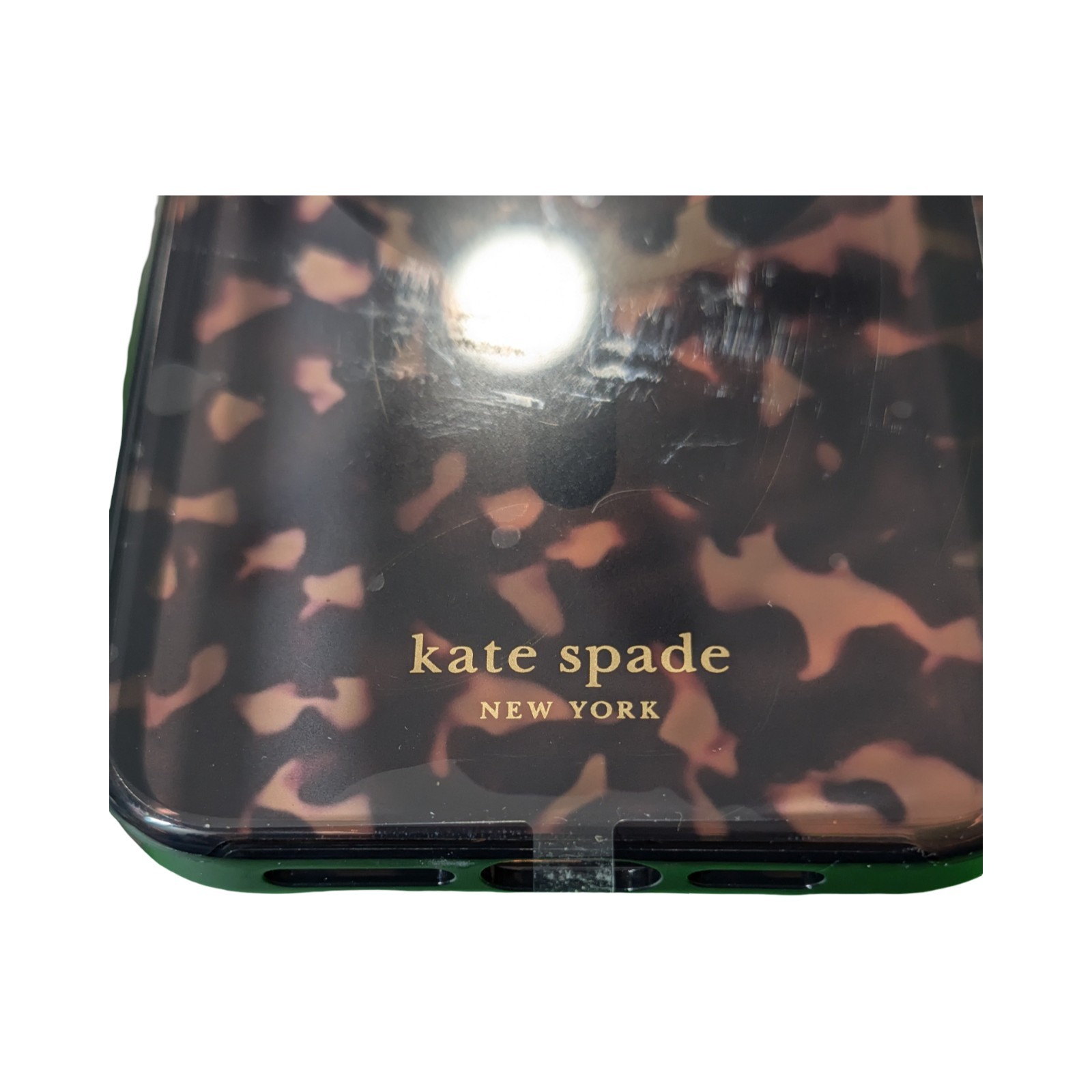 C6O Kate Spade New York Apple iPhone 15 Pro Max w/ MagSafe Tortoise Shell thumbnail 3