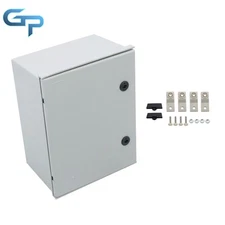 NEMA3 IP65 Junction Box 16x12x8" Fiberglass Electrical Enclosure Box