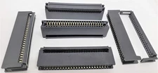 50-Pin IDC Card Edge Connector, 5-Pack 2.54mm for 1.27mm Flat Ribbon Cable
