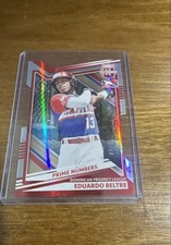 2022 Panini Elite Extra Edition - Eduardo Beltre #177 Prime Numbers Diecut 40/85