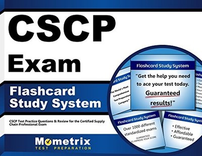 CSCP EXAM FLASHCARD STUDY SYSTEM: CSCP TEST PRACTICE By Cscp Exam Secrets Test