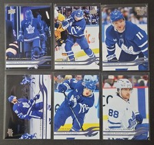 2025-26 Upper Deck Series 1 & 2 Toronto Maple Leafs 6 Card Lot No Duplicates 
