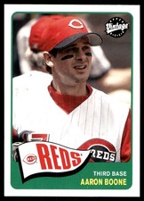Aaron Boone 2003 Upper Deck Vintage #171 Reds MLB READ FREE SHIP AutographDen