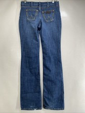 Wrangler Retro Bootcut Denver Medium Wash MID Rise Jeans Girls 16 Reg. 28x32