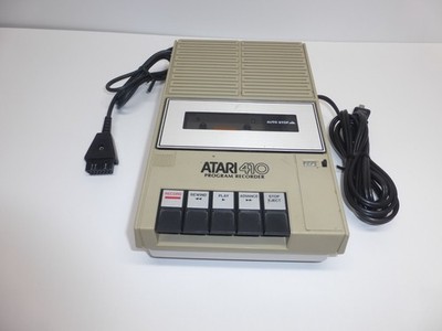 Atari 410 Program Recorder Cassette Recorder Vintage Computer Parts Repair