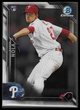 2016 Bowman Chrome - Aaron Nola #125 Rookie Card (RC). rookie card picture