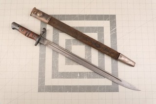 US Army USMC WWI Remington M 1917 Sword Bayonet For American Enfield / 1897