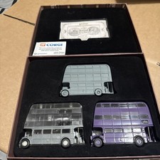 Harry Potter Corgi THE KNIGHT BUS Limited Edition Diecast Collector Set