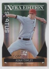 2011 Donruss Elite Extra Edition Emerald Status Die-Cut 15/25 adam conley hg6