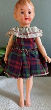 Vintage 1950  s Celluloid Doll Evergreen, Hong Kong
