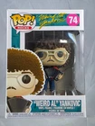 Funko Pop ROCKS "WEIRD AL" YANKOVIC 74 w/Protector NEW VAULTED Box Damage