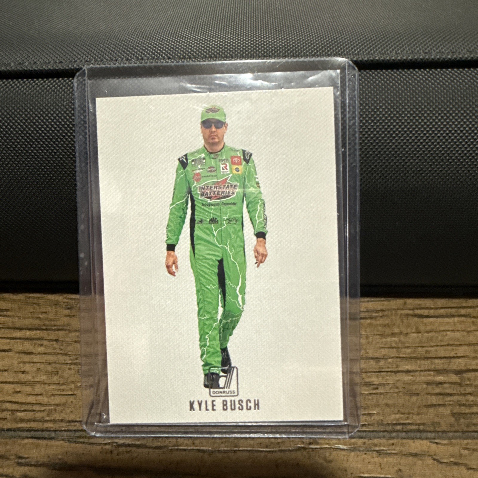 Kyle Busch 2023 Donruss Blank Slate SP #BS-KB Interstate Batteries