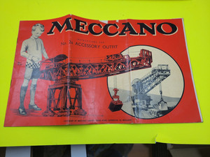 Vintage MECCANO Instructions for No. 5a Accessory Manual NICE