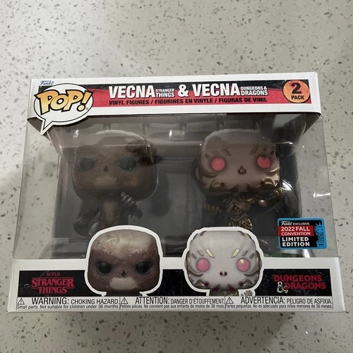 Funko Pop! Stranger Things - Fall Convention D&D Vecna & Vecna 2 Pack