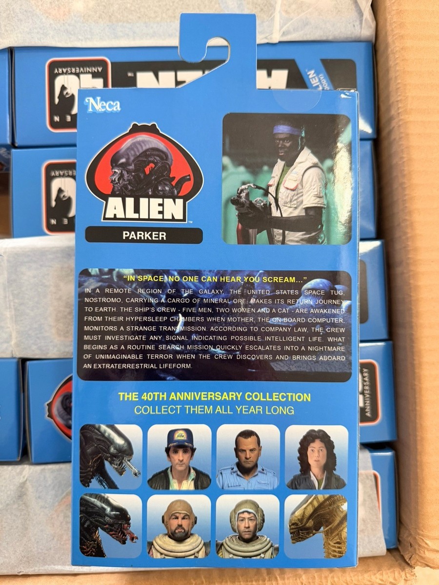 NECA Alien 40th Anniversary Collection Parker Action Figure Sealed
