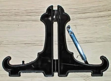 20 Black Foldable Trading Card Card Display Stands