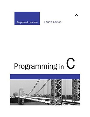 Programming in C (Developer's Library), Kochan, Stephen