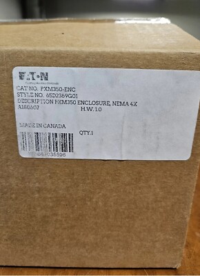 (2) Eaton NSB PXM350-ENC Electrical Enclosure