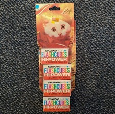 Sylvania Blue Dot FLASHCUBES Hi-Power 2 cubes/8 flashes - set of four