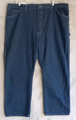 Dickies Carpenter Jeans Men's 50x30 (Actual 47x29) Relaxed Fit Straight Leg NWT