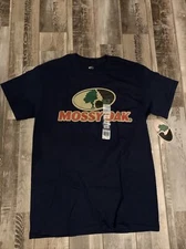 Mossy Oak Navy Blue Graphic t-shirt men’s size M