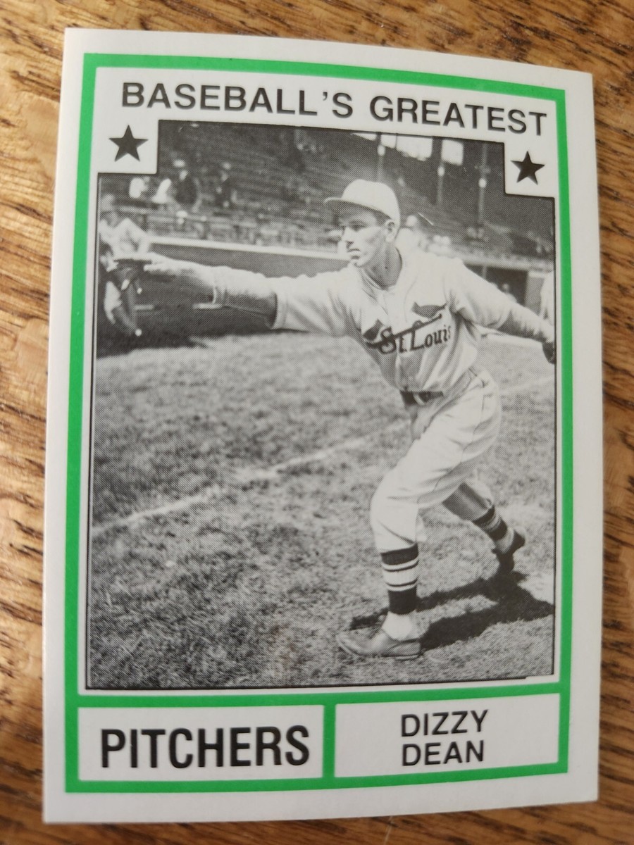 1982 TCMA Baseball's Greatest - Pitchers Tan Back #1982-36 Dizzy