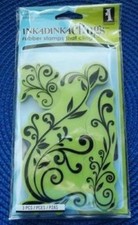 Inkadinkado Stamping Gear Cling Stamps, Flowert Flourishes