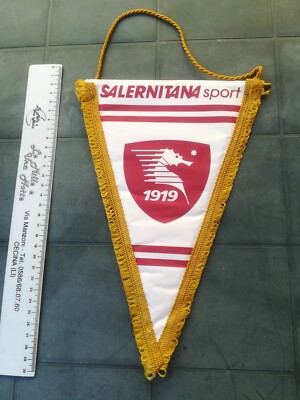 Fanion Salernitana Calcio 9x11cm – Wimpel Pennant – Club Italien De Foot