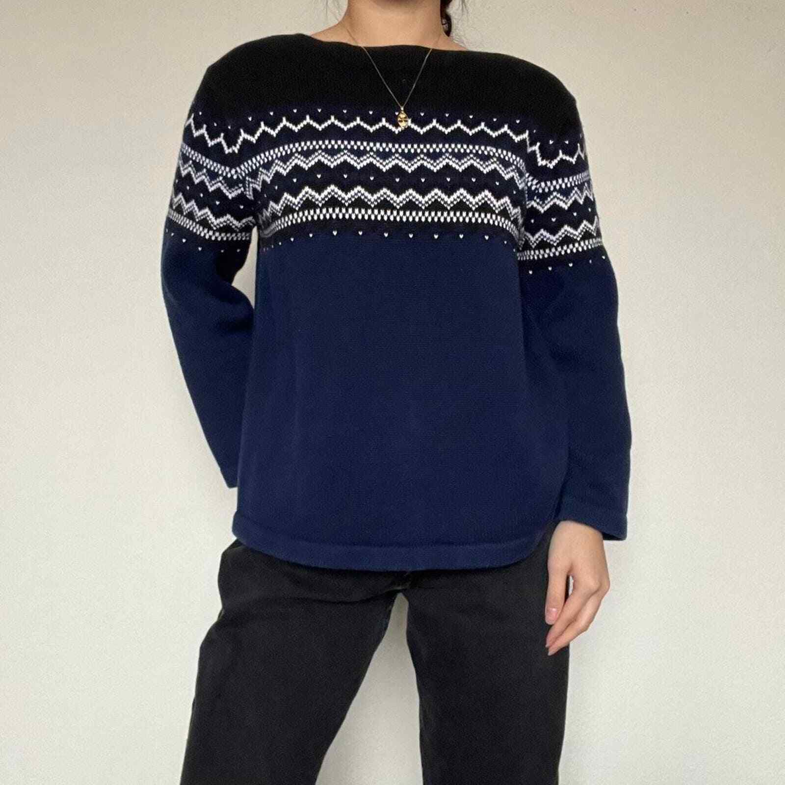 Eddie Bauer Patterned Sweater - image 5
