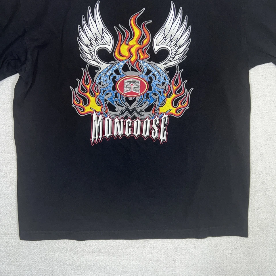 Camiseta Mongoose Bicycles Estampado Gráfico Juvenil Grande Foto 4 de 4