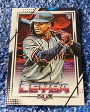 2020 Topps Fire Baseball Domingo Leyba Rookie Arizona Diamondbacks #143 RC MLB