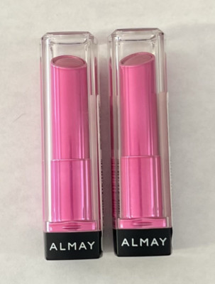 Almay Smart Shade Butter Kiss Lipstick / Balm, 100 Pink Medium, Pack of 2