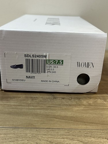 Mocasines para mujer azul marino con borla 7,5 - Imagen 8 de 10
