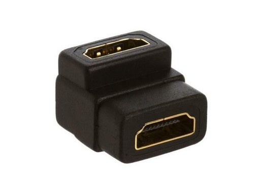 Atlona AT-HD-90-AD HDMI to HDMI Coupler Female/90 Degree/Gold Plated Connectors - Picture 2 of 2